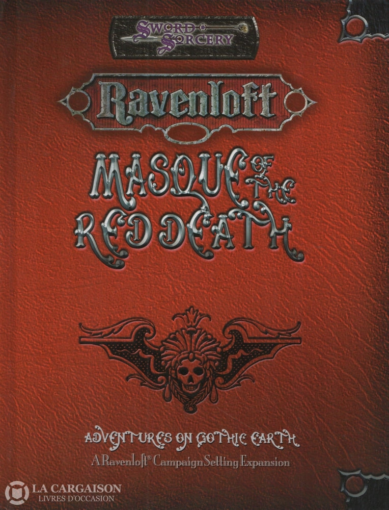 Ravenloft. Masque Of The Red Death (Adventures On Gothic Earth) - A Ravenloft Campaign Setting