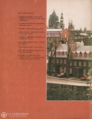 Thibault Marie-Therese. Les Cahiers Du Patrimoine No. 10:  Monuments Et Sites Historiques Québec